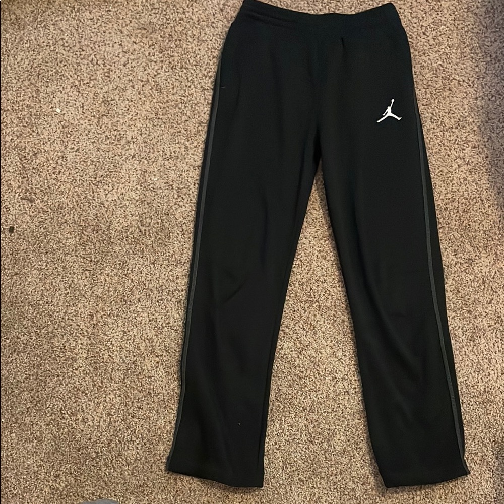 Black Jordan Thermafit Sweatpants